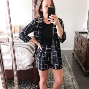 SheIn blazer & short set